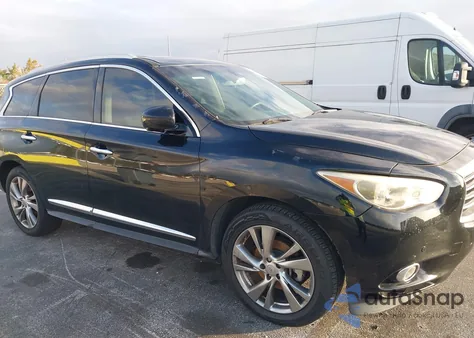 2013 Infiniti Jx35 z USA, uszkodzony, nr VIN 5N1AL0MN4DC332069